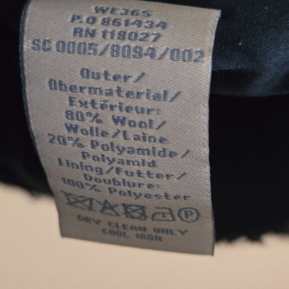 Boden Wool Blend Gray Hidden Snap Closure Fully Lined Pockets Jacket Size 18 - Picture 6 of 6